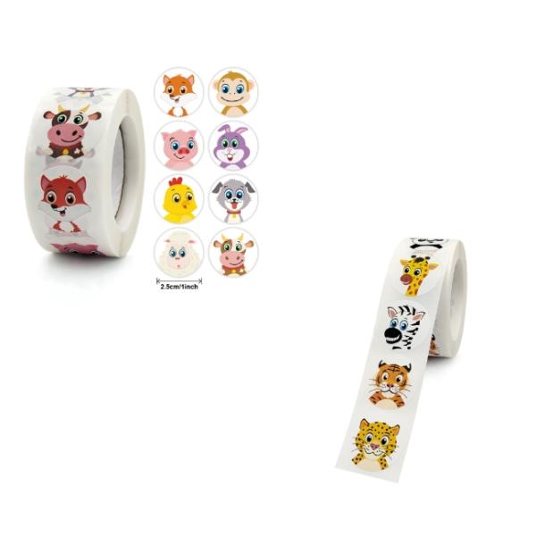 Наклейки для детских вещей, печать наклейки логотипа