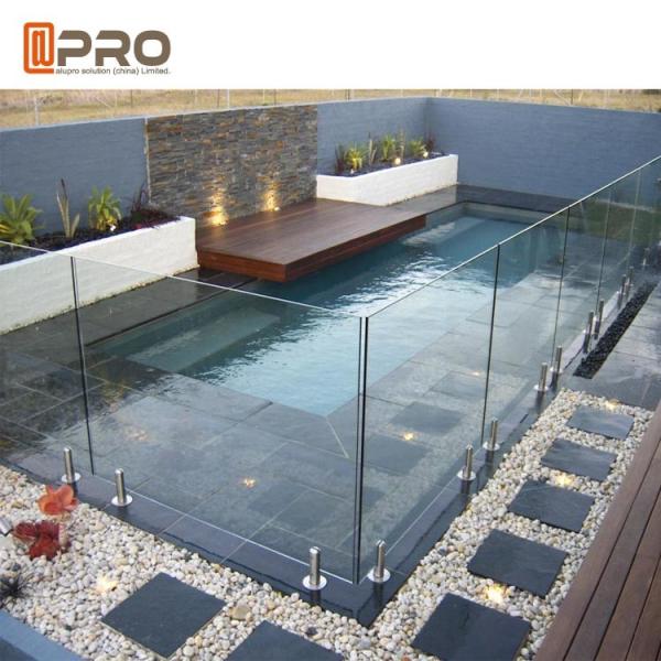 304 de aço inoxidável quentes escada preta que cerca a balaustrada de alumínio