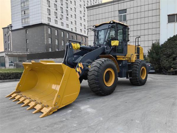 ZL50GN 5.5 Ton Wheel Loader com 3m3 Rock Bucket & Shangchai Motor