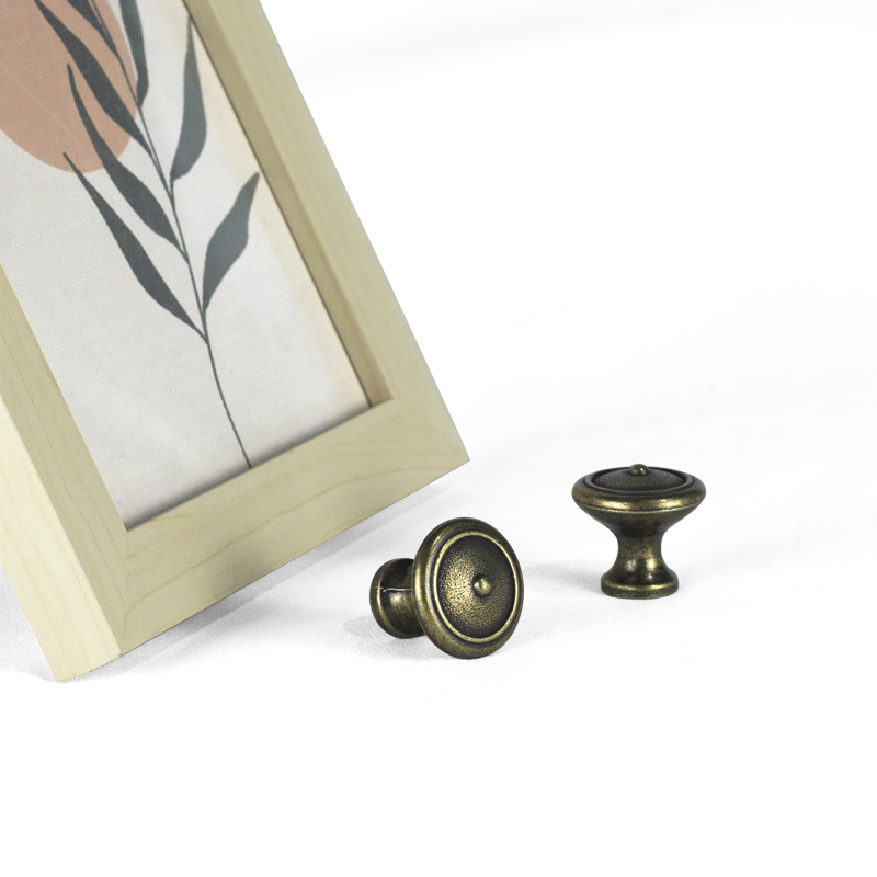 Latest Vintage Bronze Tone Cabinet Pulls Drawer Knob Retro Design Knobs Accessories
