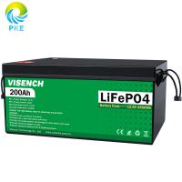 Visench Direct fábrica 24v bateria lifepo4 Deep 6000 ciclos Bateria solar lifepo4 para inverter solar híbrido usado em casa