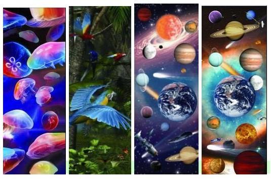 Good price 3D animal picture animation 3D lenticular animal photo promotional gift PET lenticular cards flip 3D picture