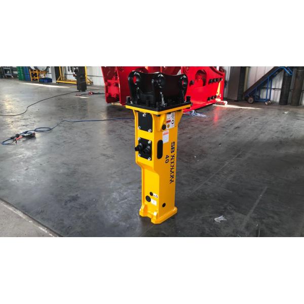 Excavadora de 20 toneladas, rompehielos hidráulicos de tipo caja de roca para la demolición de hormigón