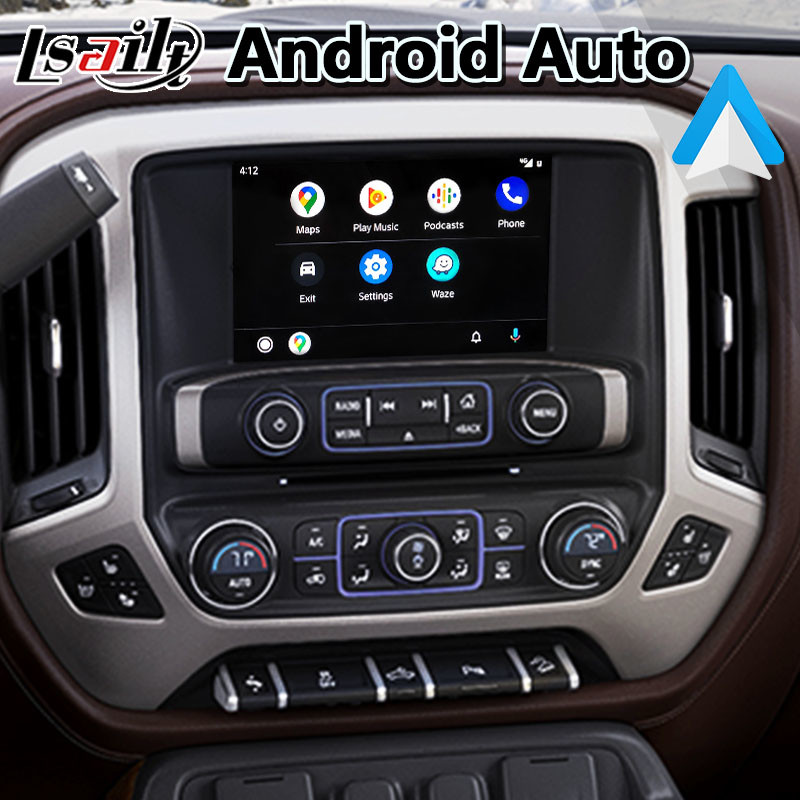 Мультимедиа Carplay андроида 4+64GB взаимодействуют для Шевроле Silverado Camaro с автомобилем андроида