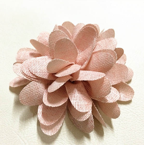 Hair Clips Rustic Fabric Flower Decorations Headbands Use In Diy Wedding