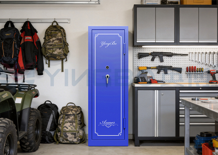 Gun And Document Safe WiFi Connected Safe Custom Logo Weapon Safe Box