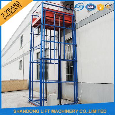 Elevador hidráulico da carga do frete exterior com capacidade 3500kg de levantamento uma altura de levantamento de 7 m