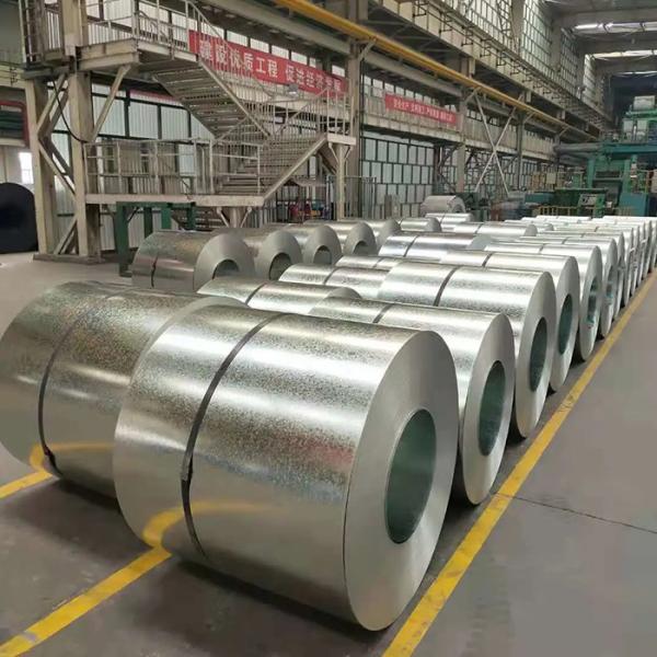 DX52D 600mm-1500mm Galvanized Steel Metal Coils For Construction