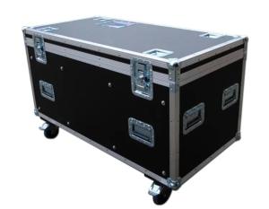 Lightweight Aluminum Rack Flight Case Waterproof For Outdoor Trade Show
