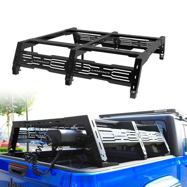 2020 HMC Sierra 1500 Truck Bed Rack Universal Car Fitment with Powder Coating Surface