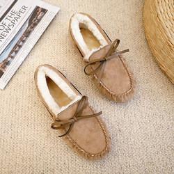 Autumn And Winter Pregnant Plus Size Shoes , Thick Plush Warm Cotton Soft Bottom Shoes