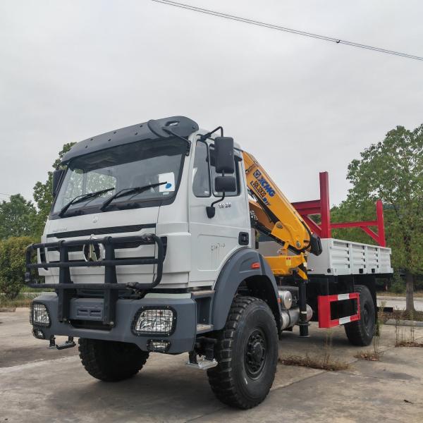 North Benz 6.3 Ton Sq6.3zk2q Knuckle Boom Crane Truck Mounted Manipulator Crane
