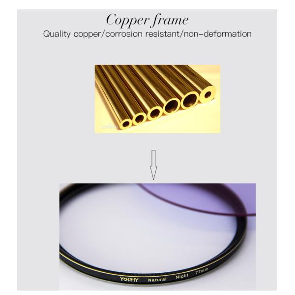 Night Shooting Natural Night Filter Eliminate Light Pollution 37 - 95mm Size