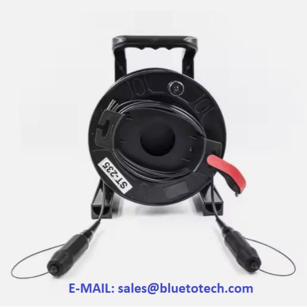 XBEAM расширяющий луч 4core бронированный оптический волокно патч кабель к LC 4Fiber многорежимный расширенный луч соединитель