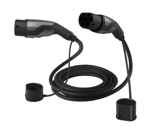 IEC 62196 10m Ev Charging Cable 1 Phase / 3 Phase Type 2 To Type 2