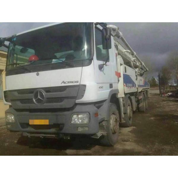 Бетонная насосная машина Zoomlion с 49-метровым насосным грузовиком высокого/низкого давления