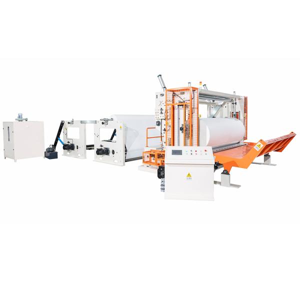 Se trata de una herramienta de corte automático de papel Jumbo de 300 m/min 380 V.