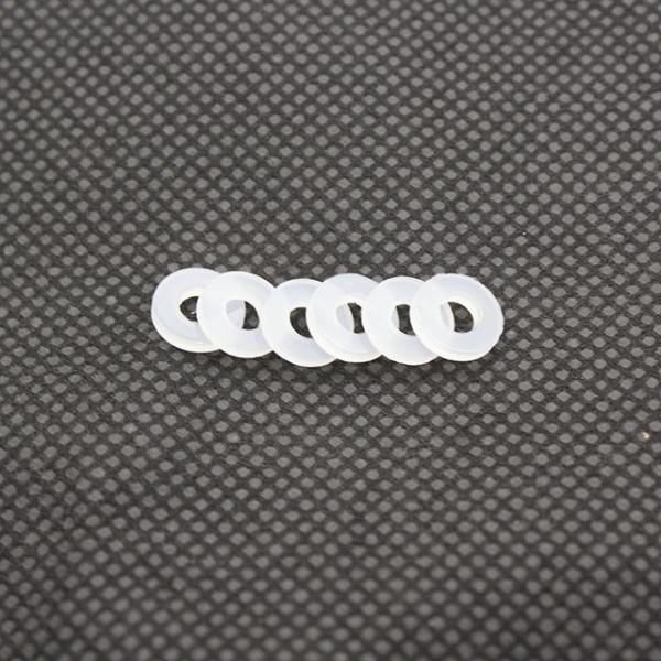 Customized CNC Nylon Parts White Nylon Washers Multi Purpose