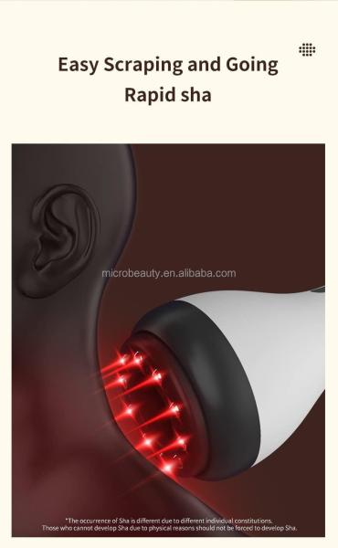 Red Light Therapy Body Scraping Cupping Massager Vacuum Electric Gua Sha Massage Machine