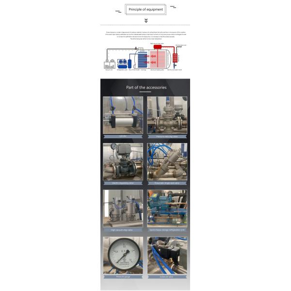 Автоматическая вакуумная сублимационная сушилка из нержавеющей стали 304/316 с роторно-лопастным насосом
