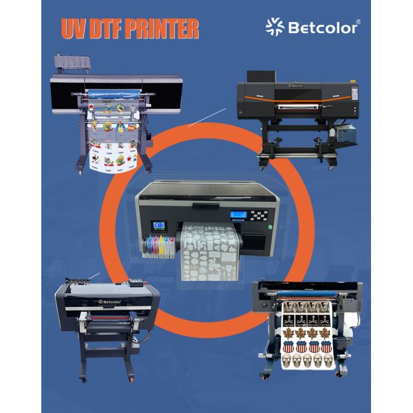 1 A3 30CM UV DTF Printer 1600-U1/3200-U1 1-head Printer