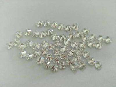 Mini Round Loose Moissanite Gemstone Brilliant Cut For Cluster Setting