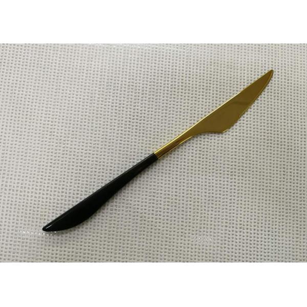 Цвет - покрытые наборы Флатваре нержавеющей стали 4 частей черноты регулируют головы золота