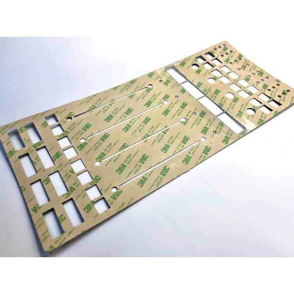 OEM Gradient Dot Impressão Membrana Painel de botão Etiqueta de morte para mecânica