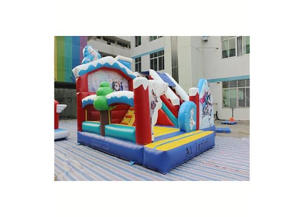 Commercial Grade Inflatable Frozen Playground Bounce House For kids