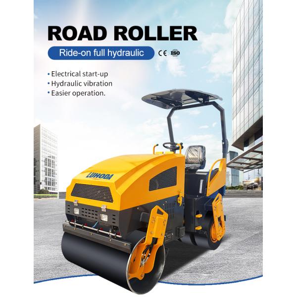 Hot Sale Double Drum Roller Mini Road Roller Compactor 3.5ton Mini Road Roller Compactor