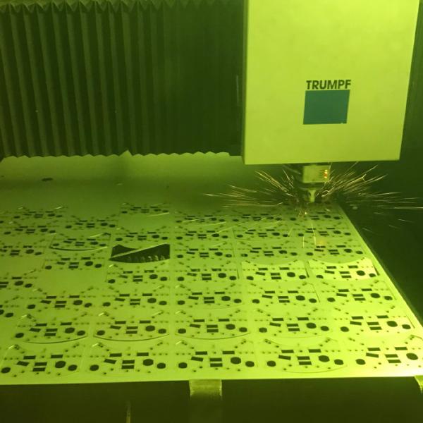 ROSH Laser Cutting Metal Service , Ra0.8 Laser Cutting Metal Fabrication