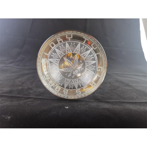 Шар уловителя 14inch 18mm льда w трубы водопровода Beaker этикеты гриба стеклянный