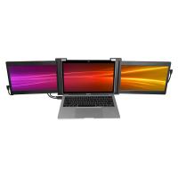 2021 nouveau moniteur triple portatif d'ordinateur portable d'écran d'USB C 1080P IPS HDR double pour l'affichage d'extension d'ordinateur portable