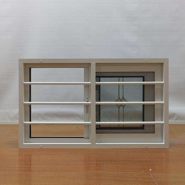Aluminum Sliding Window with Double Glaze Glass and Insect Screen