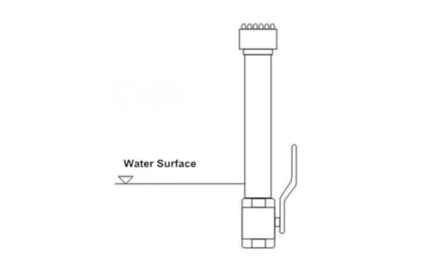 Brass Valve Silver Tassel Fountain Nozzle Heads For Outdoor Water Fountains