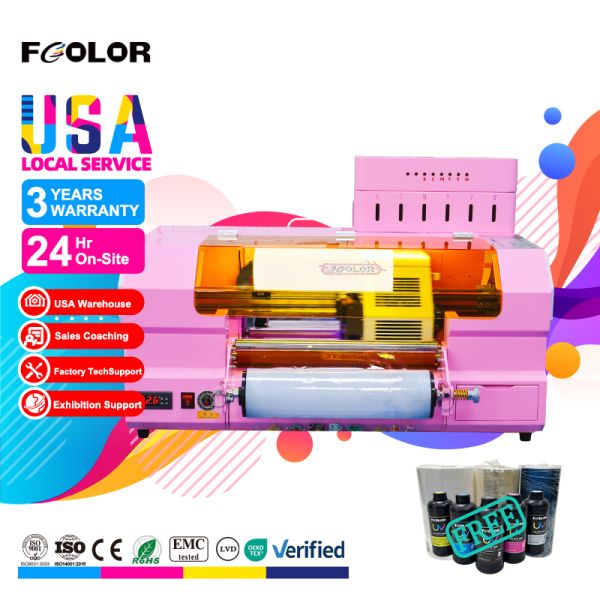 A3 UV DTF Printer for Sticker Making Factory Wholesale UV DTF Film Printer OEM Available