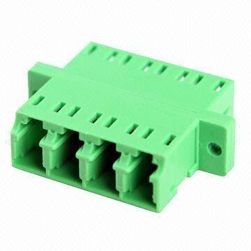 Adaptador da fibra óptica do quadrilátero do LC da forma do SC para o sistema de CATV, LAN ótico