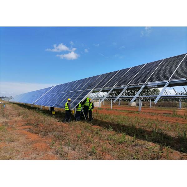 Solar Panel Sun Single Axis Solar Tracker Galvanized Steel