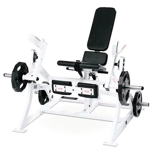 Medium Loader Iso Lateral Leg Curl Extension Adjustable Weights for Strength Training