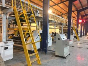 Machine de fabrication de cartons de papier de carton de carton ondulé de l