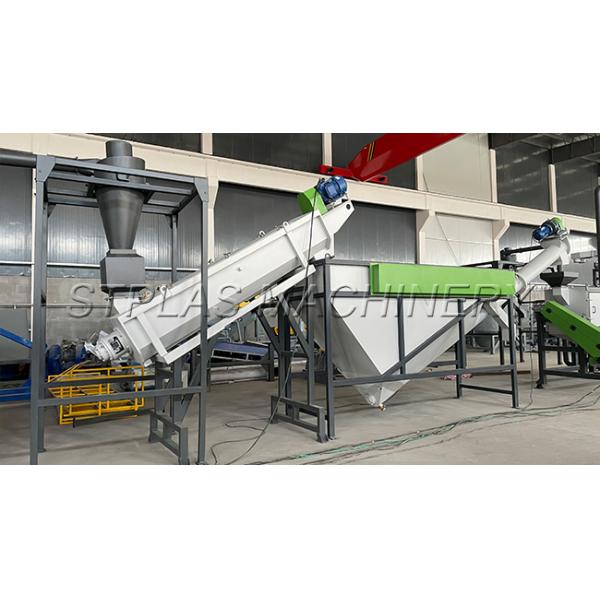 Semi автоматическая стиральная машина хлопьев любимца 370kw 6-14mm