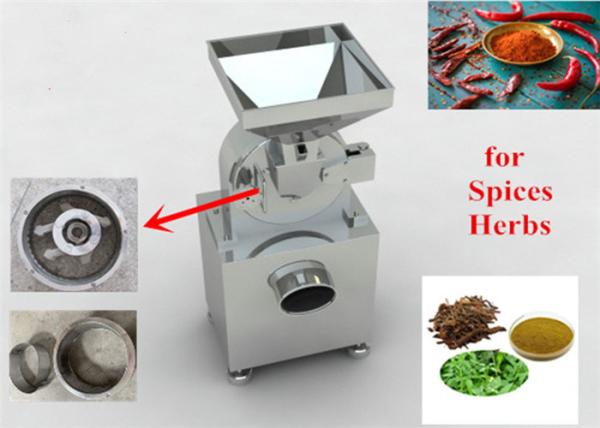 Moedor farmacêutico modelo Masala Pulverizer Machine do pó de B 500-1500kg/h