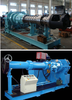 150mm Screw Diameter Rubber Extruder Machine for Butyl Tape Production Online Support