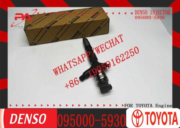 095000-5930 Motor diesel inyección 09500059319X 23670-30240 inyector de combustible eléctrico 095000-5931 para Toyota