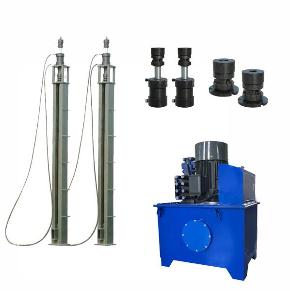 Tank Hydraulic Chuck Type Jacks With Max Height 400mm