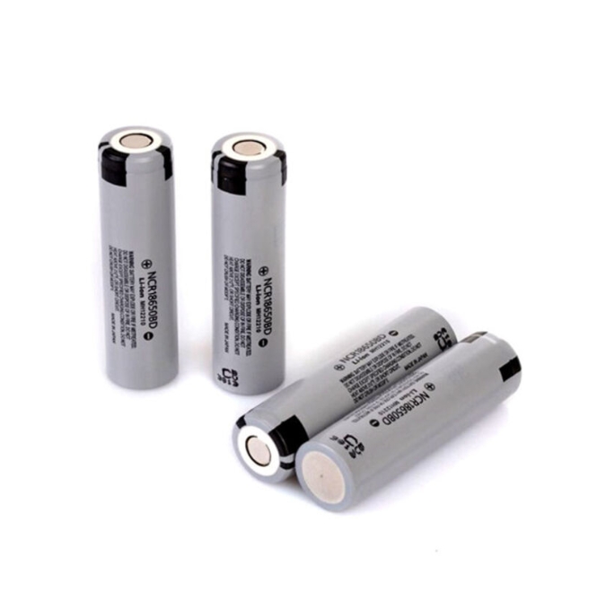 NCR18650BD 3.6V 3200mAh Solid State 18650 Lithium Ion Battery Cell 300 Cycles For Power Tools