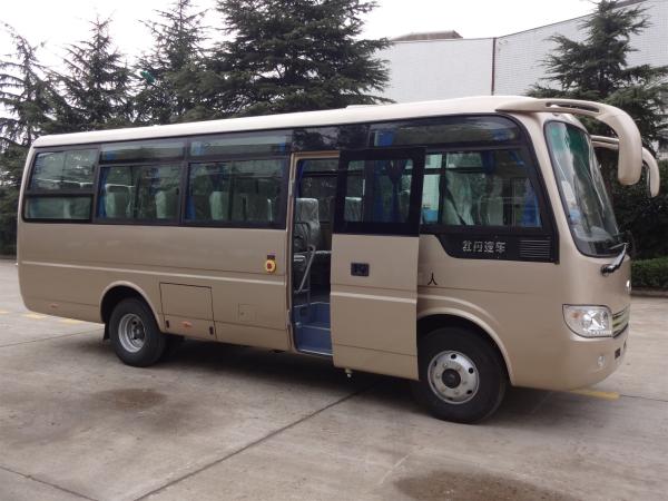 JMC 30 Passenger Star Coach Bus Diesel Luxury Utility Vehicle With Video Player