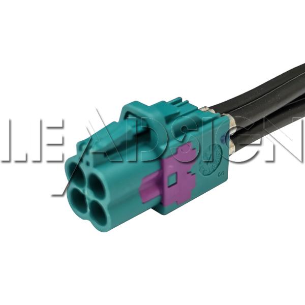 Conector Mini Fakra Conexão de antena de carro de alta velocidade FAKRA Mini (HFM) 4 Código