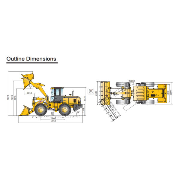 Brand New Construction Machine Xcmg LW 300FN Wheel Loader