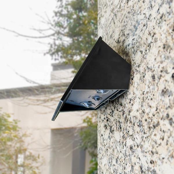2800-3200K Color Temperature Solar Wall Lights for Outdoor Villa Courtyard Decoration